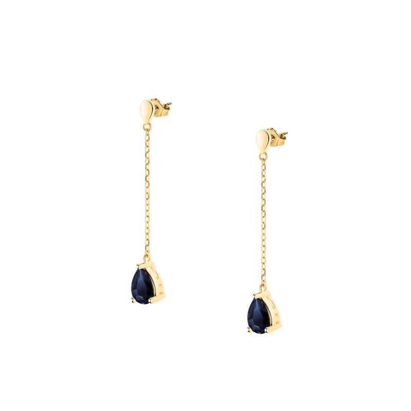 Boucles d'oreilles CLEOR pour femme en Or 750/1000 serti de saphir - 0.001 g - taille : #null# - D.8167100001