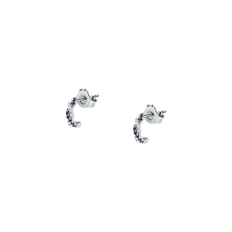 Boucles d'oreilles CLEOR pour femme en Or 750/1000 serti de saphir  - 0.001 g  - D.8205100018
