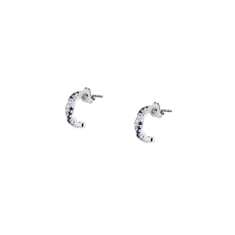 Boucles d'oreilles CLEOR pour femme en Or 750/1000 serti de saphir  - 0.001 g  - D.8267100001