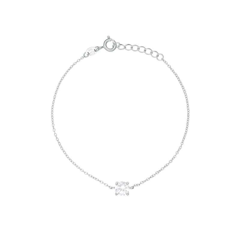 Bracelet CLEOR pour femme en Argent 925/1000 serti de zircon - 0.002 g - taille : 172CM - D.9146500015