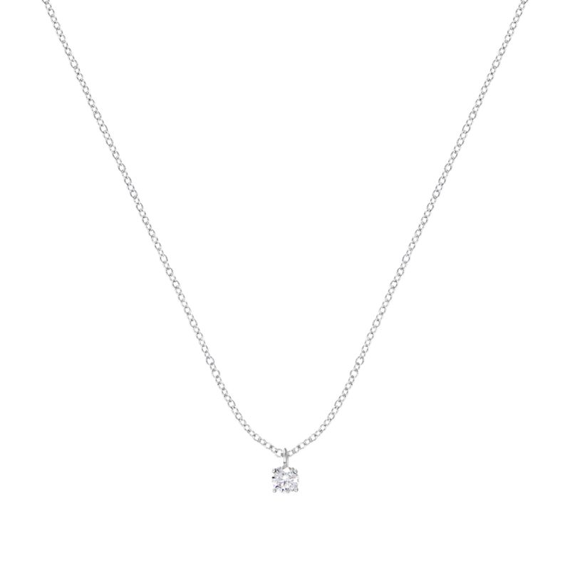 Collier CLEOR pour femme en Argent 925/1000 serti de zircon - 0.002 g - taille : 423CM - D.9146900007