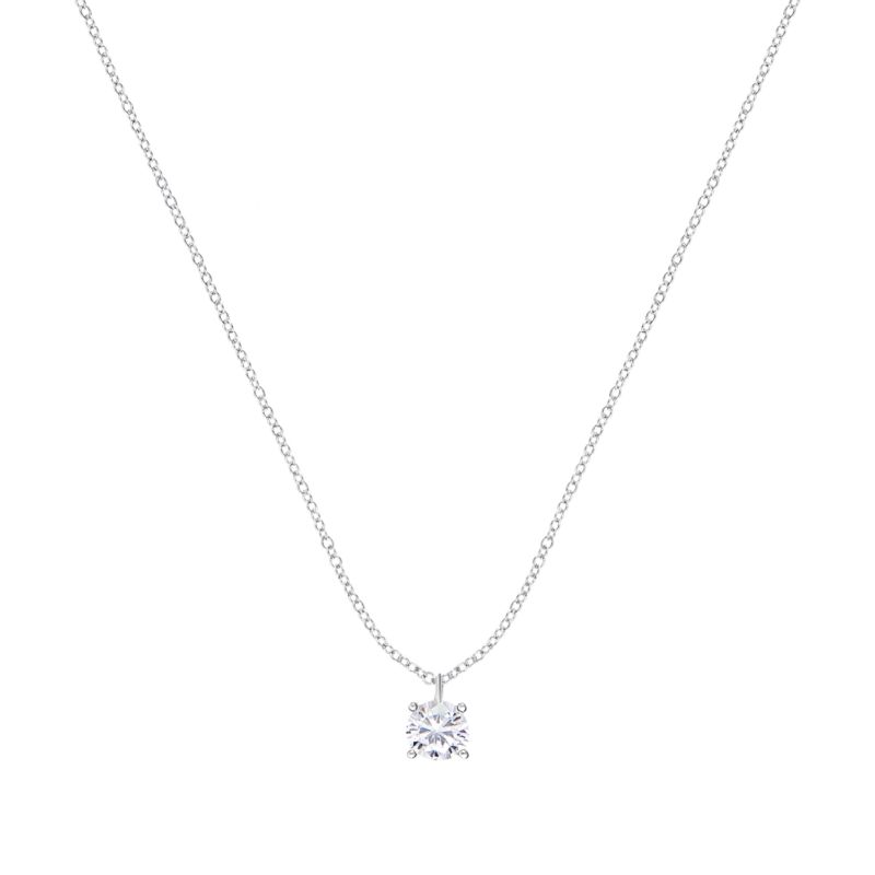Collier CLEOR pour femme en Argent 925/1000 serti de zircon - 0.002 g - taille : 423CM - D.9146900009
