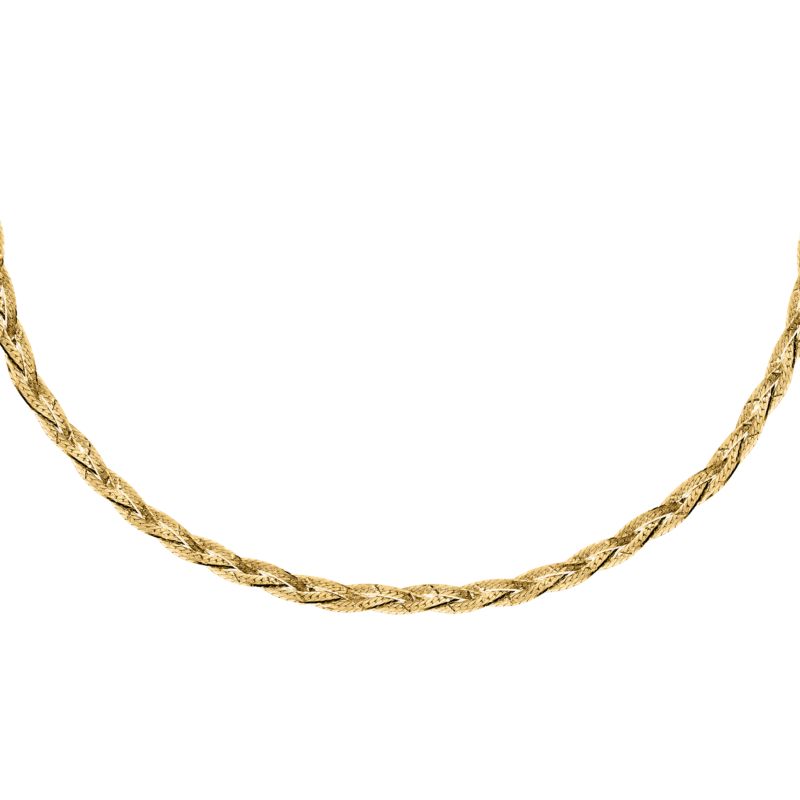 Collier CLEOR pour femme en Argent 925/1000 serti de zircon - taille : 42CM - D.9180900001