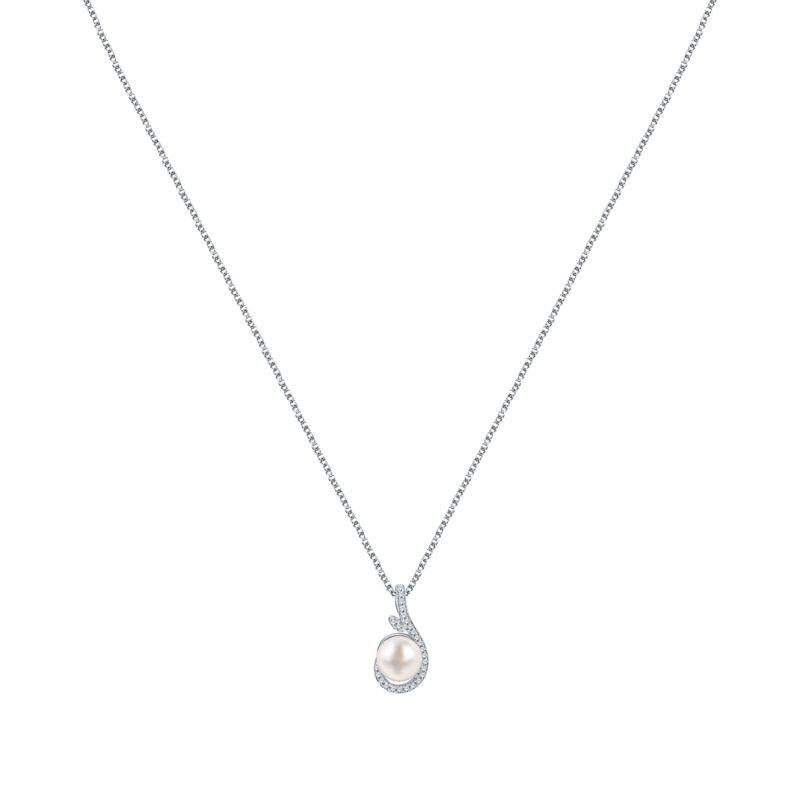 Collier CLEOR pour femme en Argent 925/1000 serti de zircon  - 0.003 g  - taille : 423CM - Z0161229