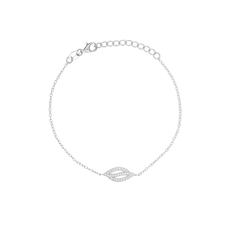 Collier CLEOR pour femme en Argent 925/1000 serti de zircon - 0.001 g - taille : #null# - D.9289500010