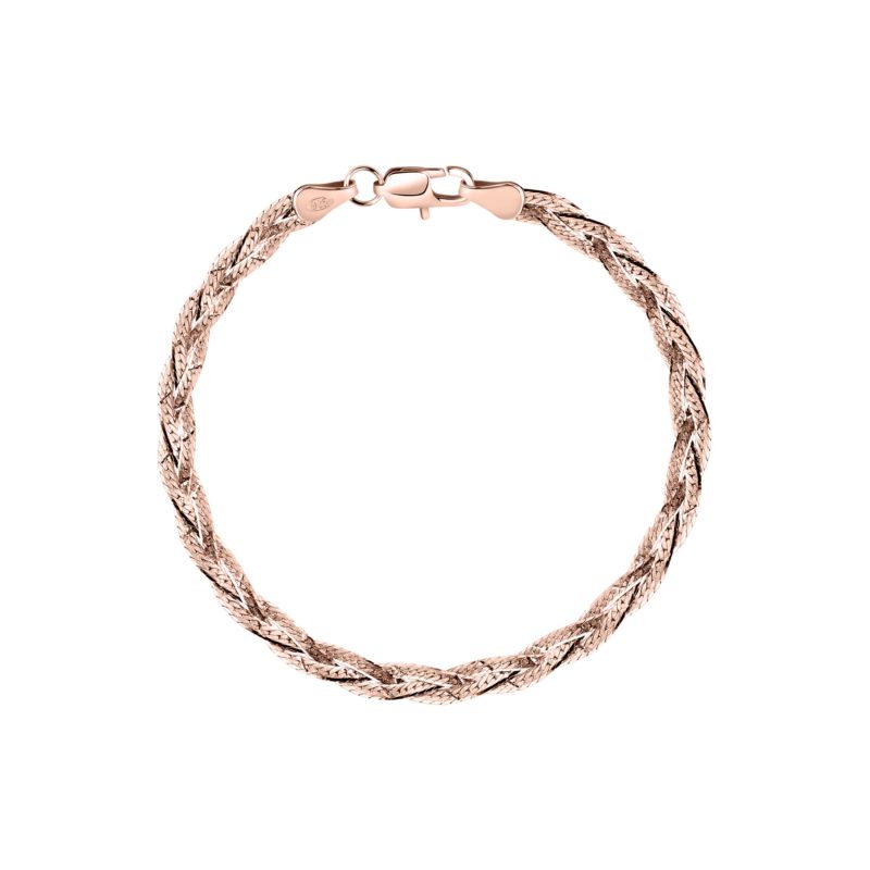 Bracelet CLEOR pour femme en Argent 925/1000 serti de zircon - taille : 18CM - D.9380500001