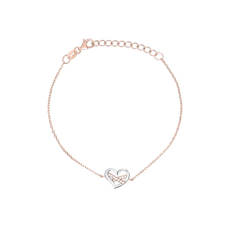 Bracelet CLEOR pour femme en Argent 925/1000 serti de zircon - 0.002 g - taille : #null# - D.9479500005