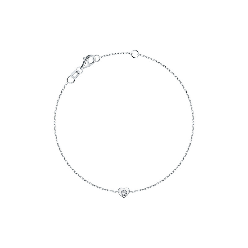 Bracelet CLEOR pour femme en Or 375/1000 serti de diamant  - 0.001 g  - taille : 162CM - Z0154055