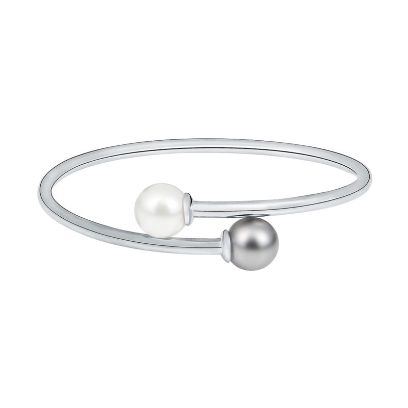 Bracelet CLEOR pour femme en Argent 925/1000 serti de pierre de synthèse - 0.009 g - taille : 6CM - Z0146785