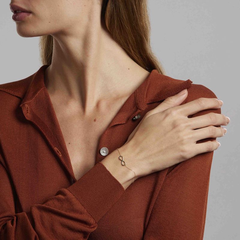 Bracelet CLEOR pour femme en Or 375/1000 - 0.001 g - taille : 162CM - Z0042082