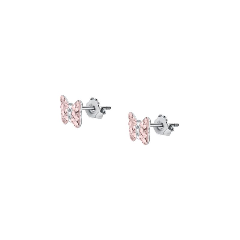 Boucles d'oreilles CLEOR pour enfant en Argent 925/1000 serti de cristal - 0.001 g - taille : #null# - Z0004940