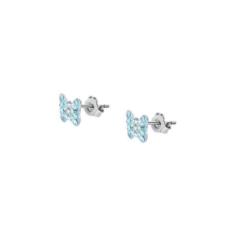 Boucles d'oreilles CLEOR pour enfant en Argent 925/1000 serti de cristal - 0.002 g - taille : #null# - Z0042286