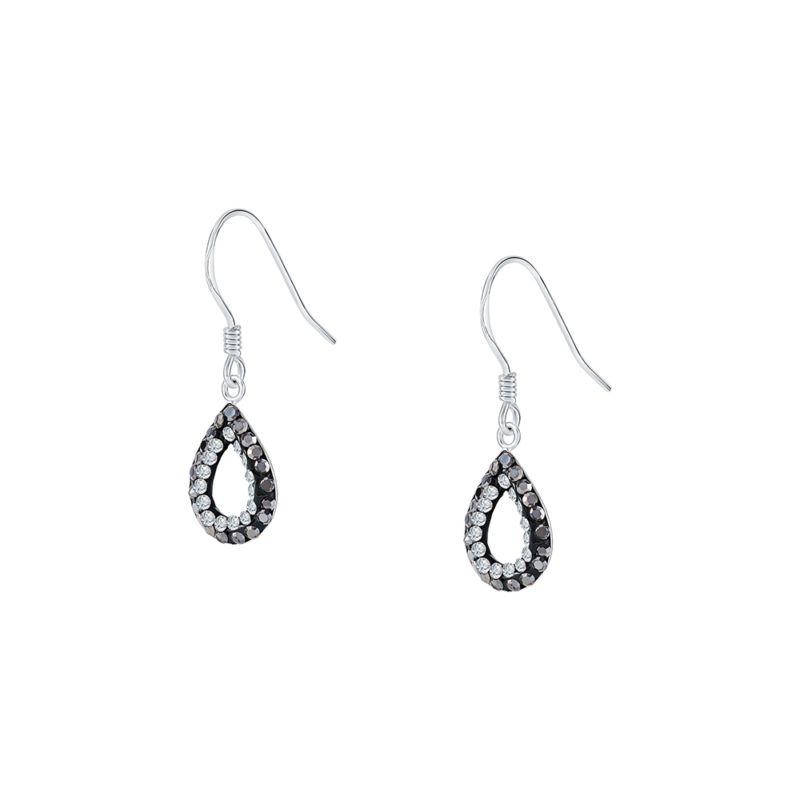 Boucles d'oreilles CLEOR pour femme en Argent 925/1000 serti de cristal - 0.001 g - taille : #null# - Z0147648