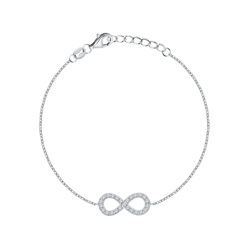 CLEOR Bracelet  en Argent 925/1000 et Oxyde