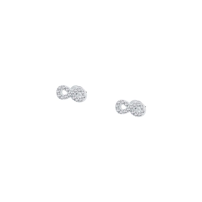 Boucles d'oreilles CLEOR pour femme en Argent 925/1000 serti de zircon - 0.001 g - taille : #null# - Z0023079