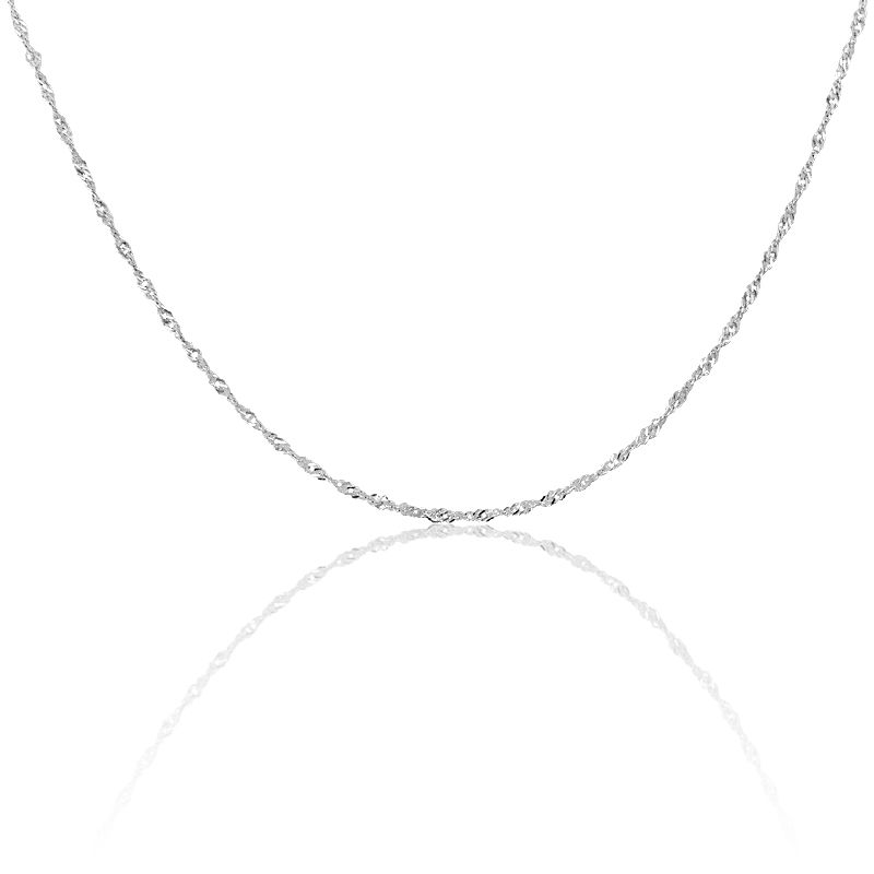 Collier CLEOR pour femme en Argent 925/1000 - 0.003 g  - taille : 40CM - A4040016