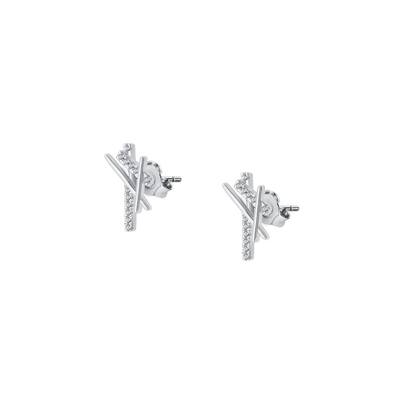 Boucles d'oreilles CLEOR pour femme en Argent 925/1000 serti de zircon - 0.001 g - taille : #null# - Z0150236