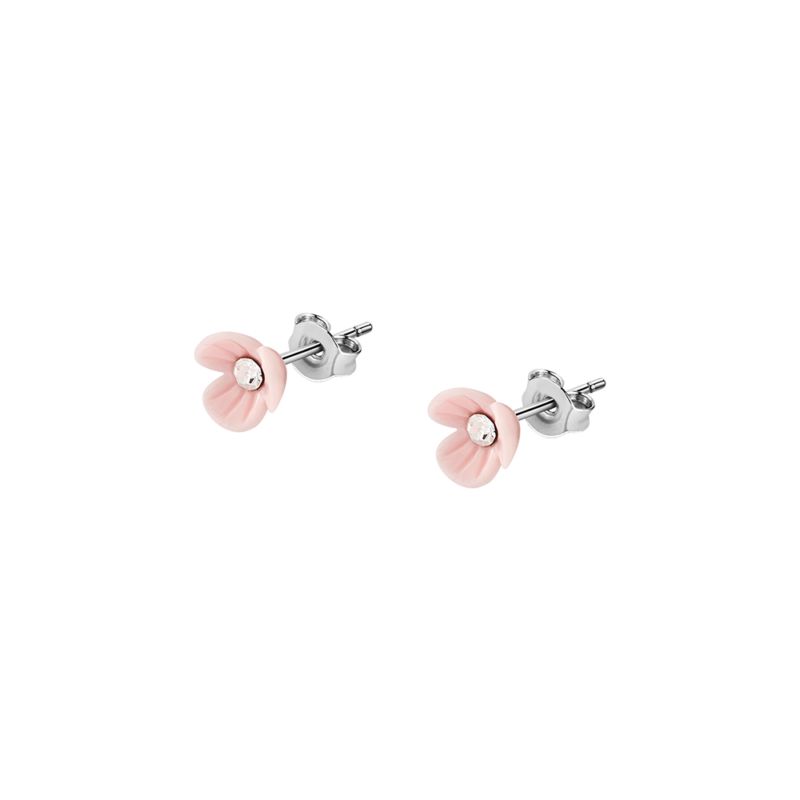 Boucles d'oreilles CLEOR pour enfant en Argent 925/1000 serti de cristal - taille : #null# - Z0158238