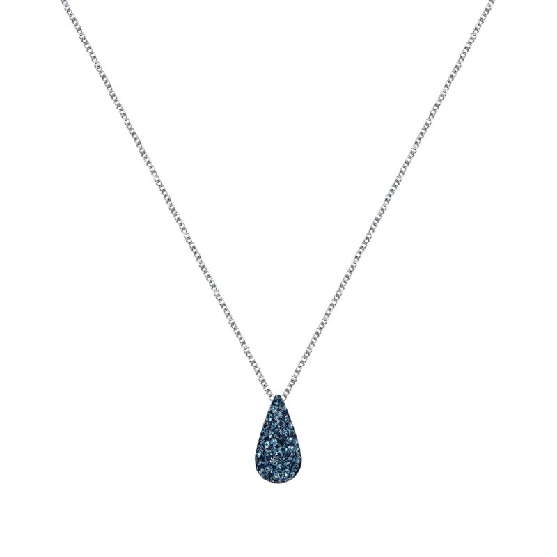 Collier CLEOR pour femme en Argent 925/1000 serti de cristal - 0.002 g - taille : 384CM - Z0158472