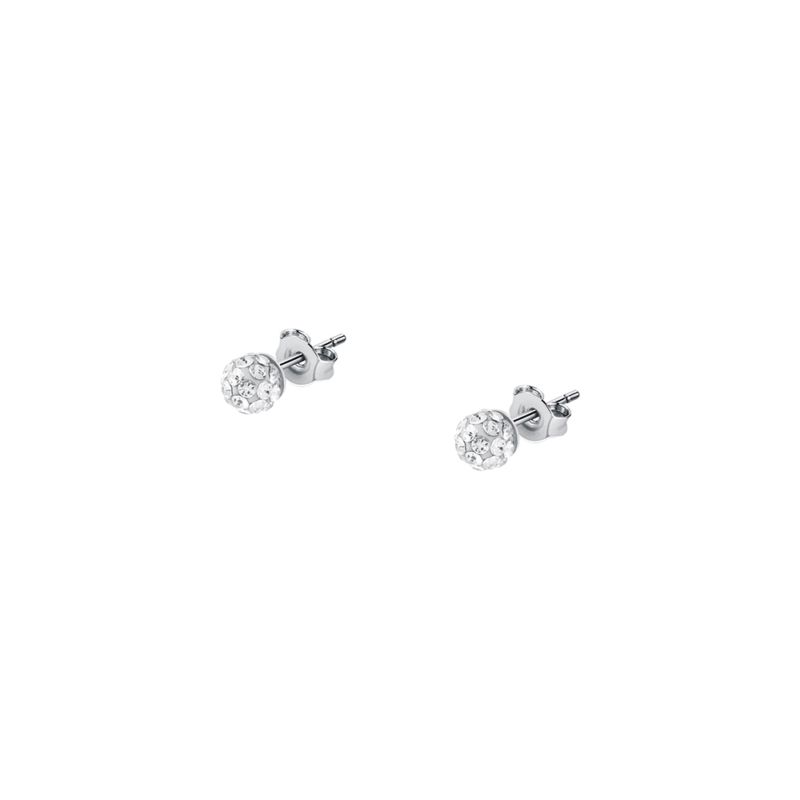 Boucles d'oreilles CLEOR pour enfant en Argent 925/1000 serti de cristal - taille : #null# - Z0042361