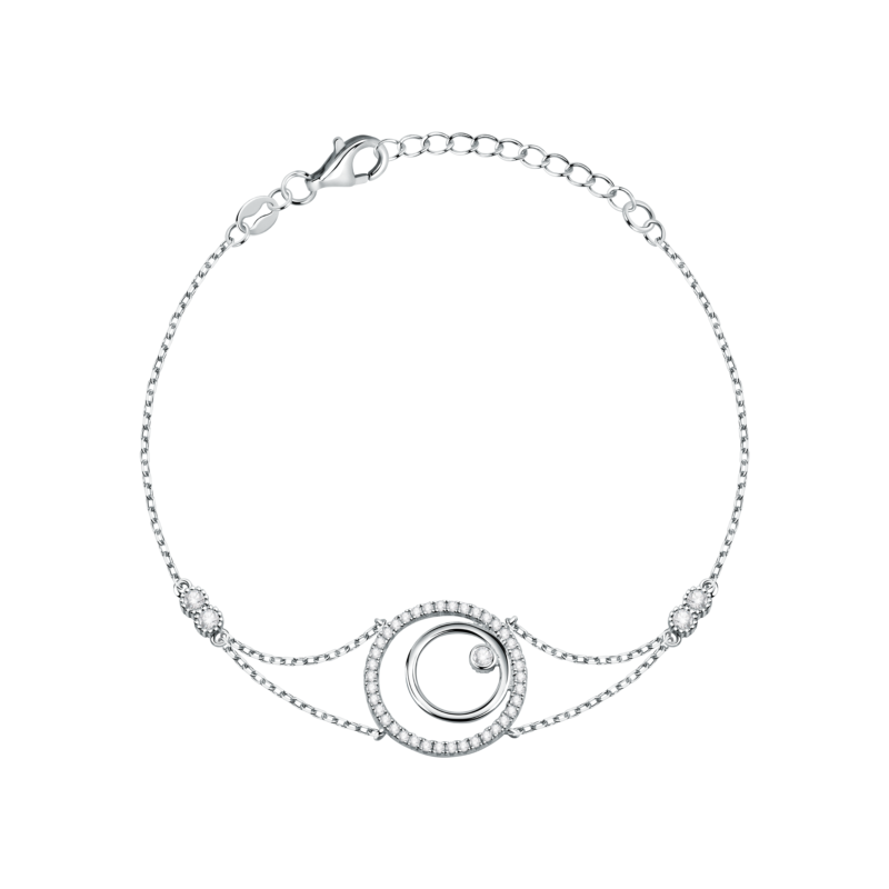 CLEOR Bracelet ARBELO en Argent 925/1000 et Oxyde