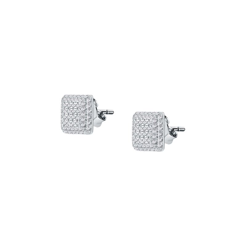 Boucles d'oreilles CLEOR pour femme en Argent 925/1000 serti de zircon - 0.002 g - taille : #null# - Z0146173