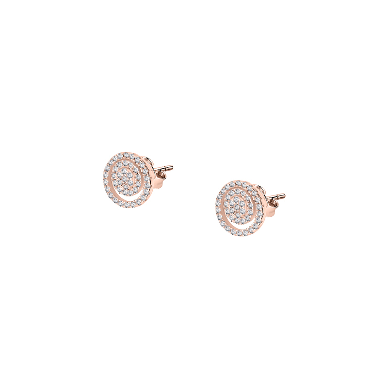 Boucles d'oreilles CLEOR pour femme en Argent 925/1000 serti de zircon  - 0.001 g  - Z0146182