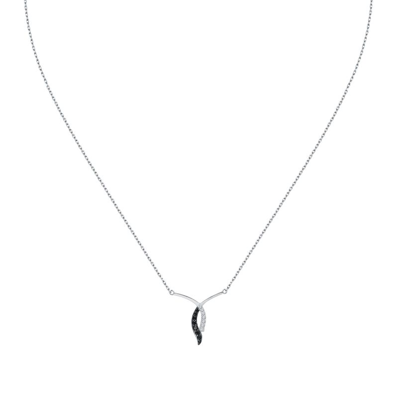 Collier CLEOR pour femme en Argent 925/1000 serti de zircon - 0.003 g - taille : 453CM - Z0042047