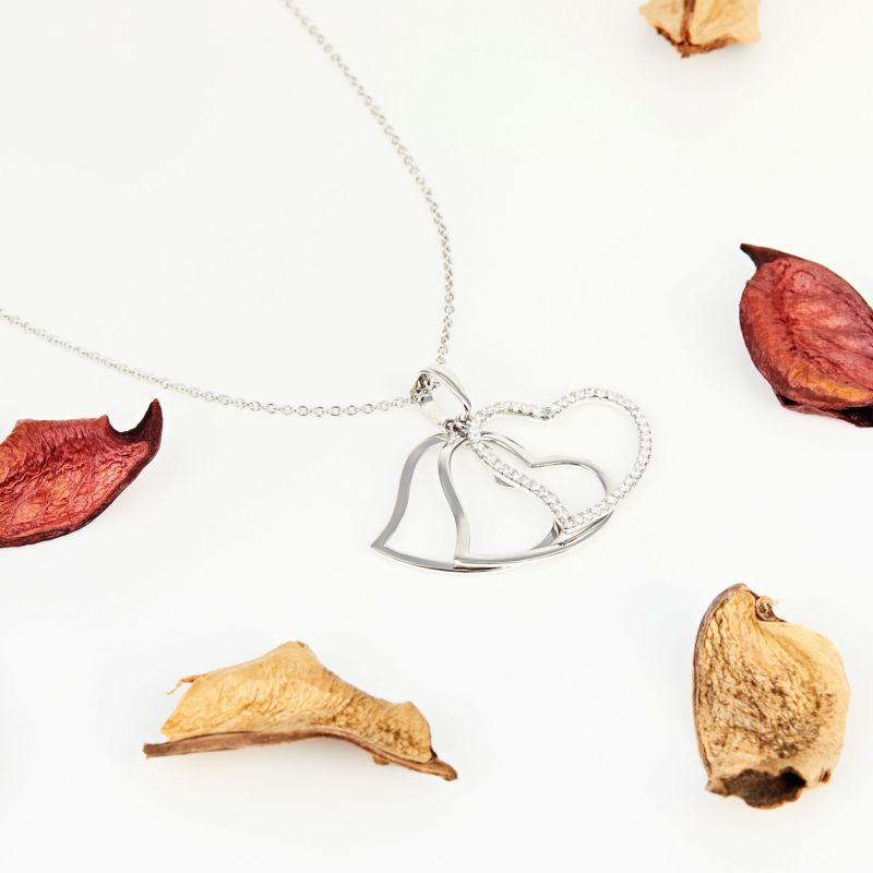 Collier CLEOR pour femme en Argent 925/1000 serti de zircon - 0.006 g - taille : 443CM - Z0146229