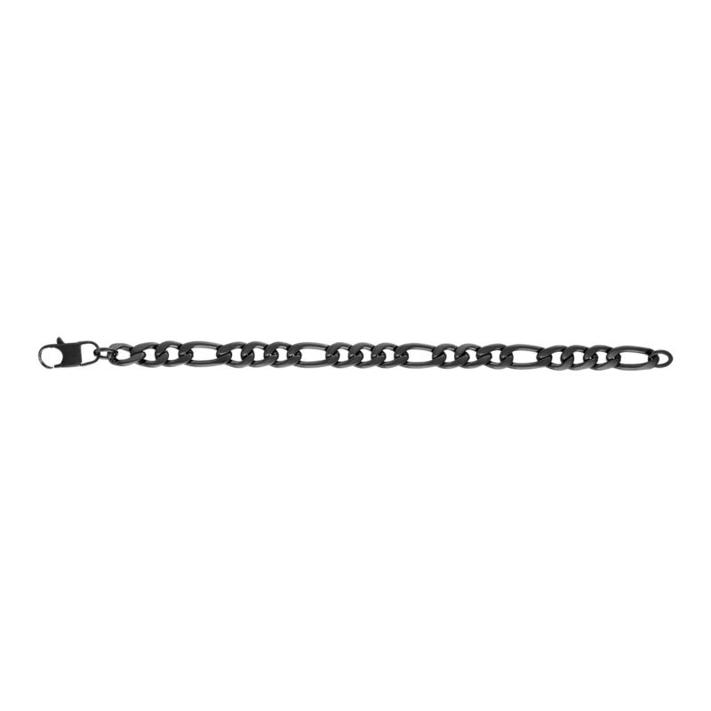 CLEOR Bracelet IROKOI en Acier Noir
