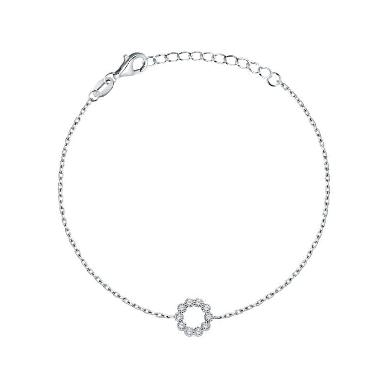 CLEOR Bracelet ARBELO en Argent 925/1000 et Oxyde