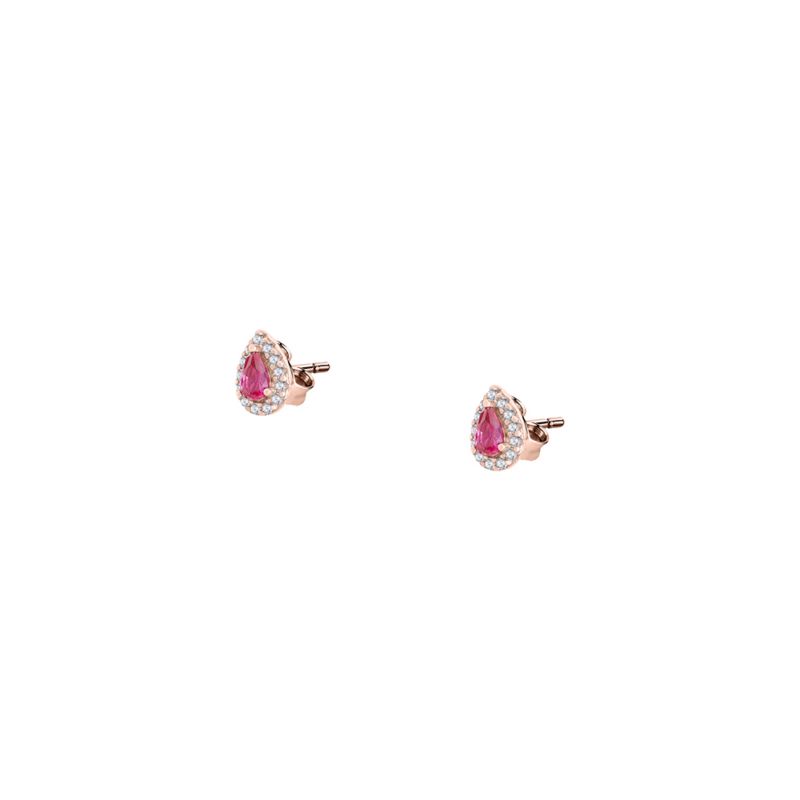 Boucles d'oreilles CLEOR pour femme en Argent 925/1000 serti de zircon - 0.002 g - taille : #null# - Z0158011