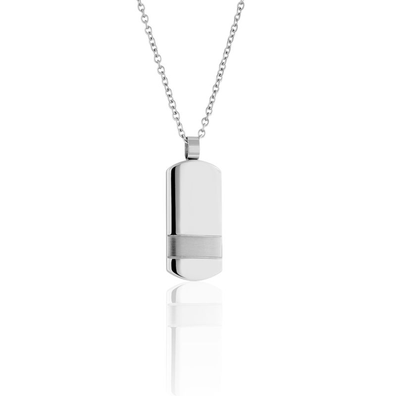 CLEOR Collier ZEPHYR en Acier