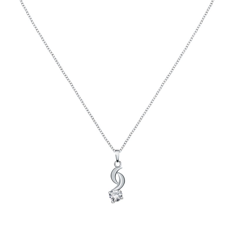 Collier CLEOR pour femme en Argent 925/1000 serti de zircon - 0.002 g - taille : 423CM - Z0042144