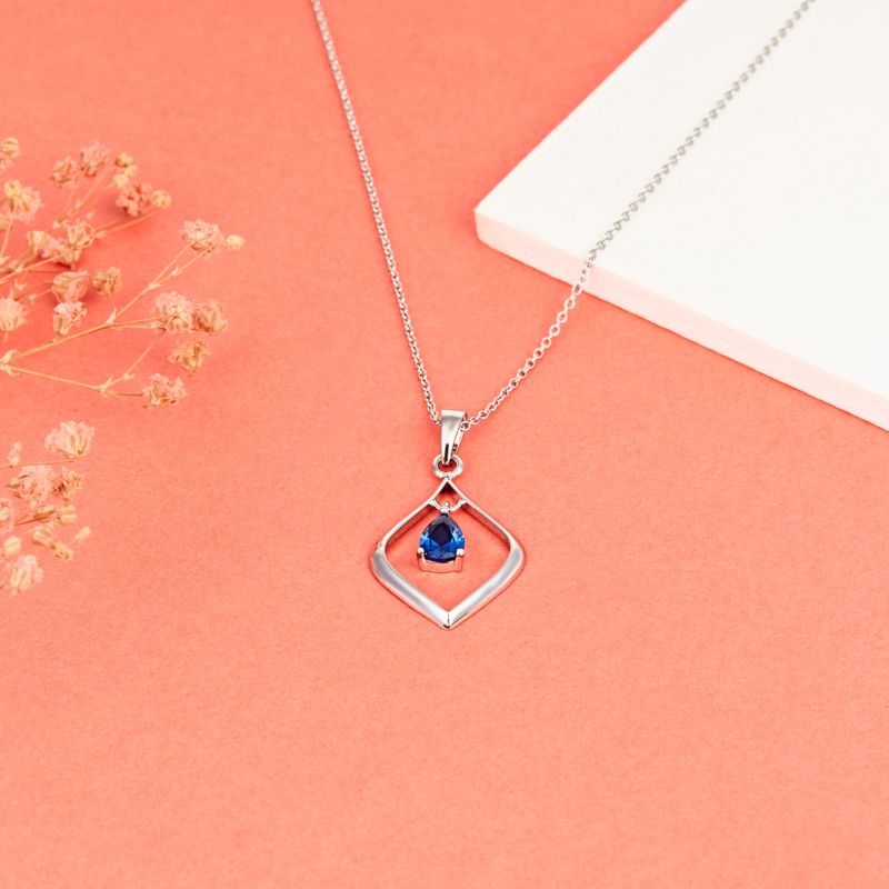 Collier CLEOR pour femme en Argent 925/1000 serti de zircon - 0.005 g - taille : 405CM - Z0153598