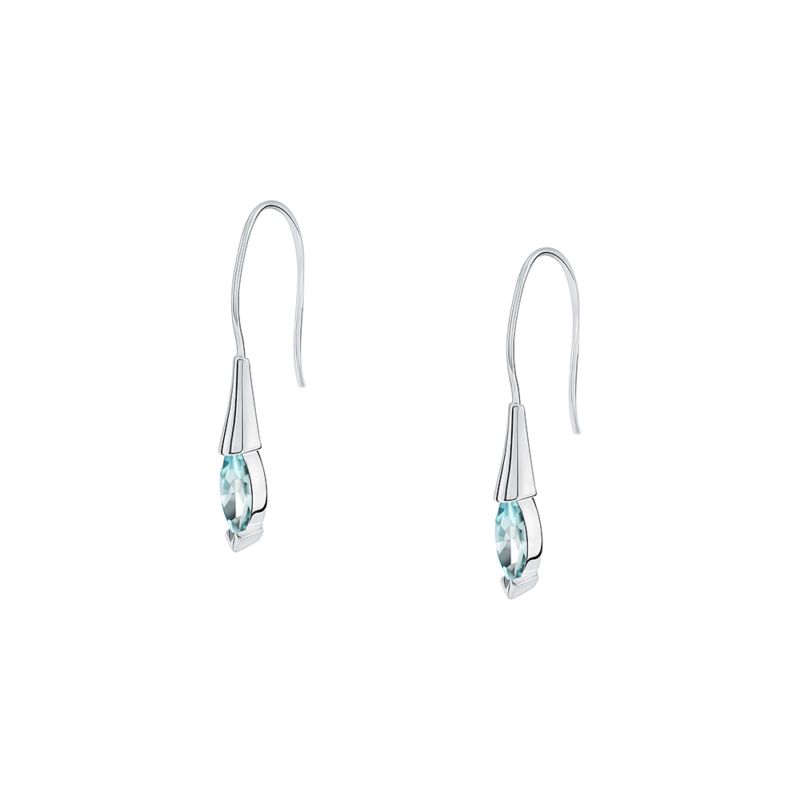 Boucles d'oreilles CLEOR pour femme en Argent 925/1000 serti de verre - 0.003 g - taille : #null# - Z0148319
