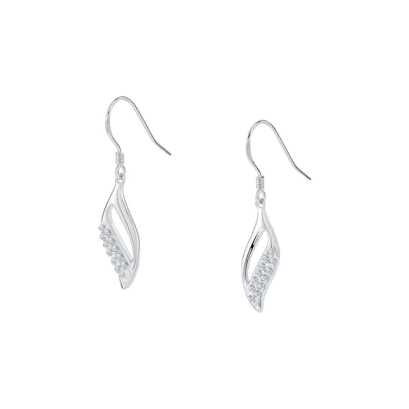 Boucles d'oreilles CLEOR pour femme en Argent 925/1000 serti de cristal - 0.002 g - taille : #null# - Z0146510