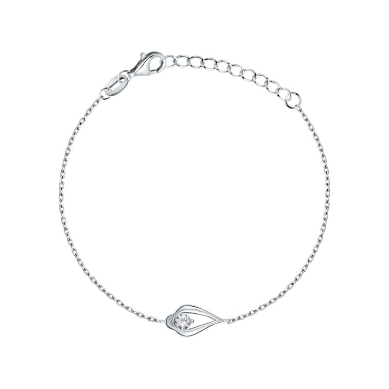 CLEOR Bracelet  en Argent 925/1000 et Oxyde