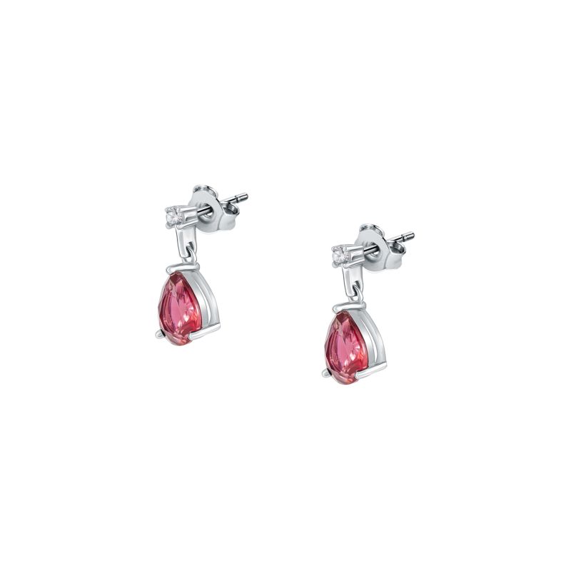 CLEOR Boucles d'oreilles  en Argent 925/1000 et Oxyde