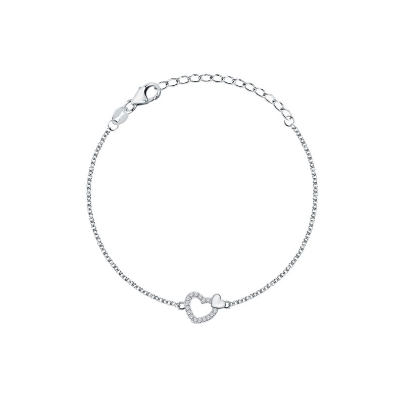 CLEOR Bracelet  en Argent 925/1000 et Oxyde