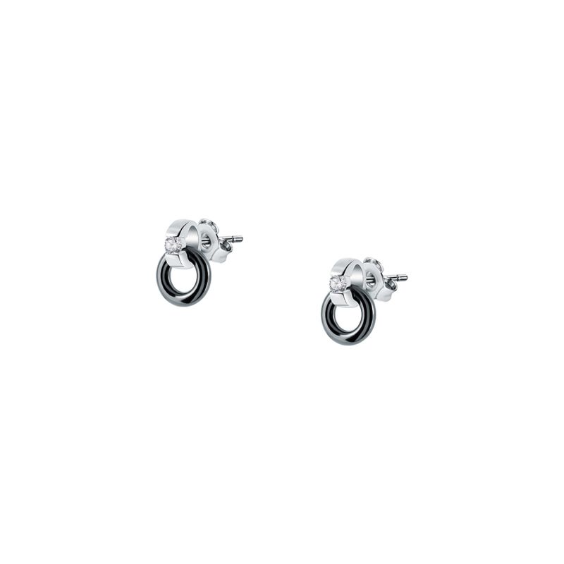 Boucles d'oreilles CLEOR pour femme en Argent 925/1000 serti de zircon - 0.002 g - taille : #null# - Z0043066