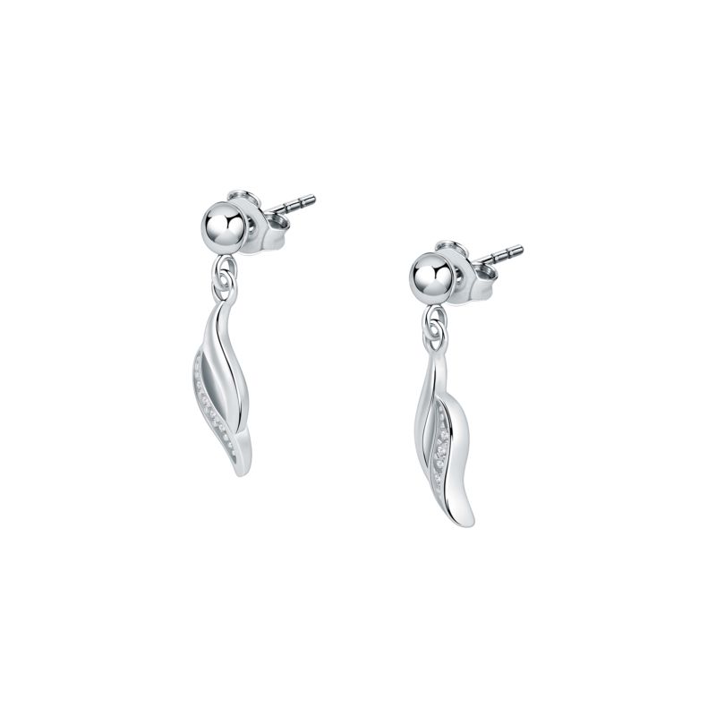 Boucles d'oreilles CLEOR pour femme en Argent 925/1000 serti de zircon - 0.001 g - taille : #null# - Z0148869