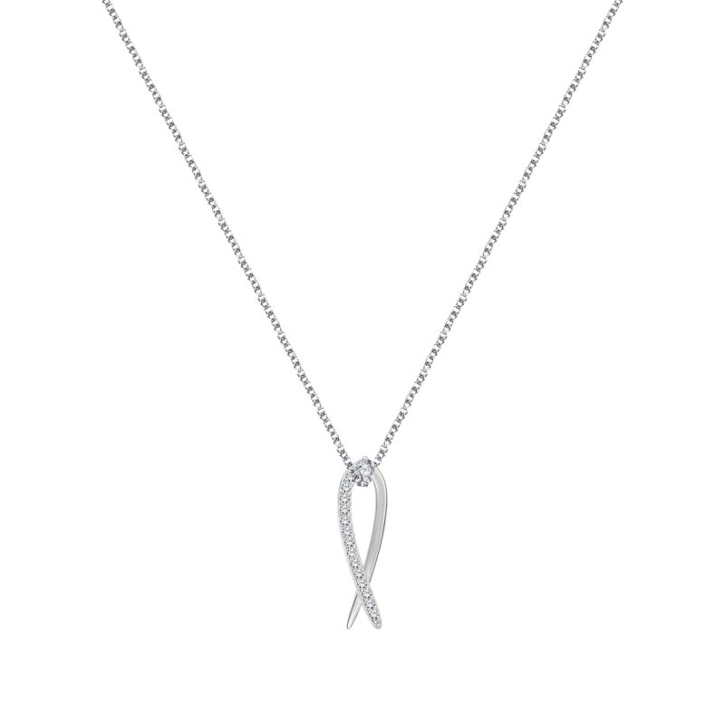 Collier CLEOR pour femme en Argent 925/1000 serti de zircon - 0.002 g - taille : #null# - Z0148828