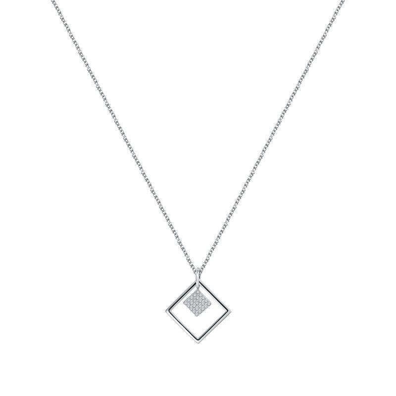 Collier CLEOR pour femme en Argent 925/1000 serti de zircon - 0.003 g - taille : 403CM - Z0157894