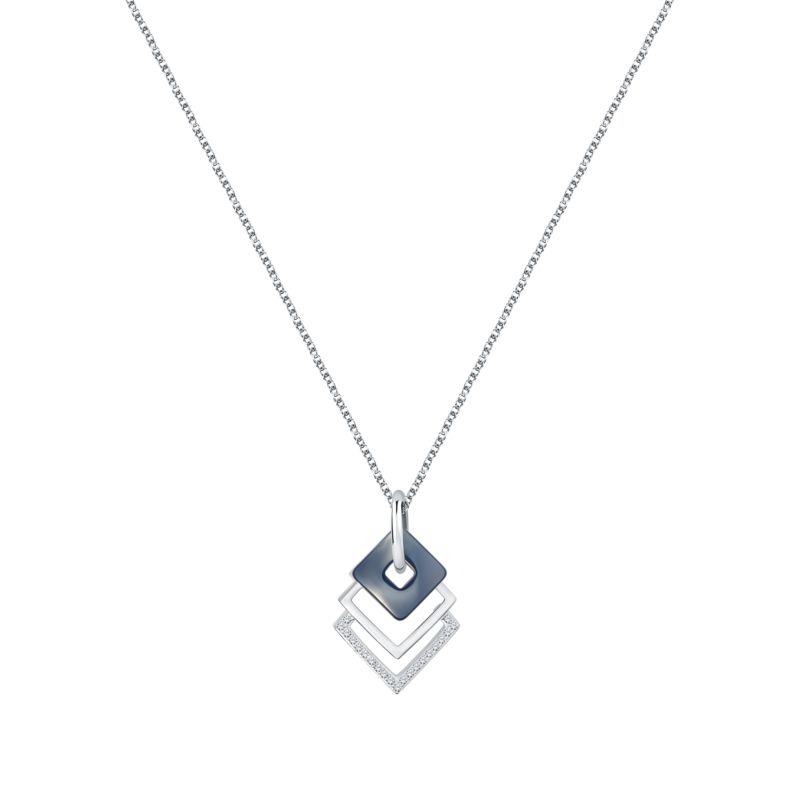 Collier CLEOR pour femme en Argent 925/1000 serti de zircon - 0.004 g - taille : 403CM - Z0149308