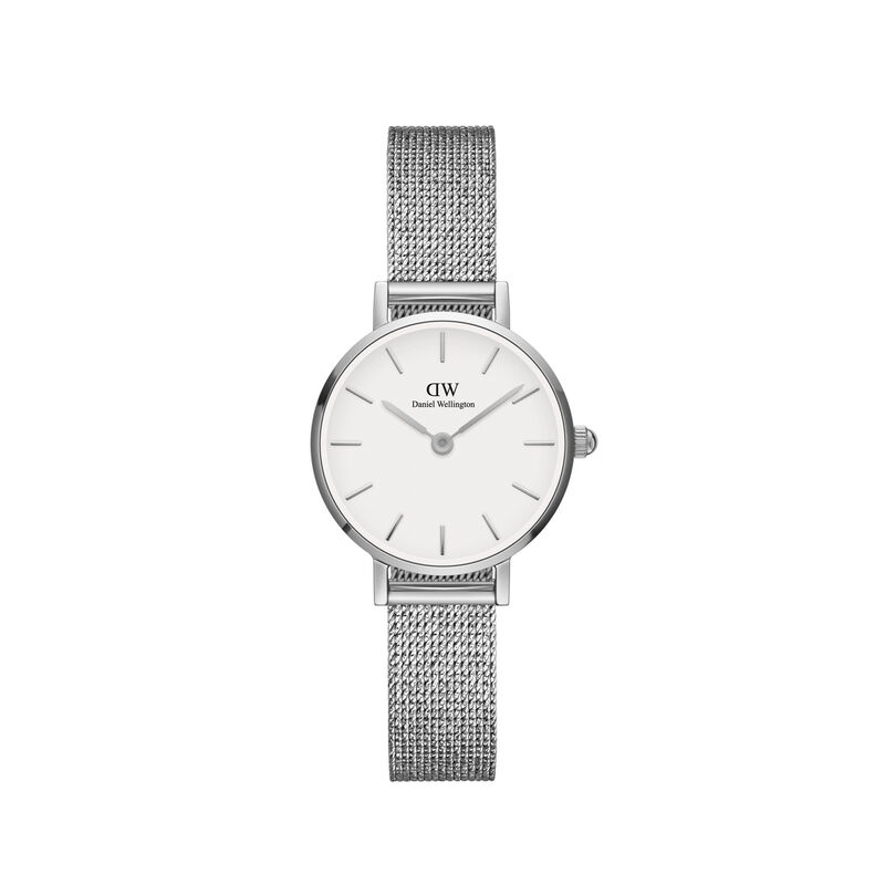 Montre DANIEL WELLINGTON pour femme en AcierAcier de forme Rond, couleur : BLANC, fonctionnalités : 3 ATM - DW00100442
