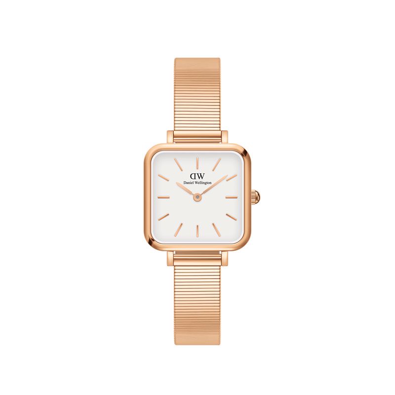Montre DANIEL WELLINGTON pour femme en AcierAcier en forme de carré de forme Carré, couleur : BLANC, fonctionnalités : 3 ATM - taille : #null# - DW.DW