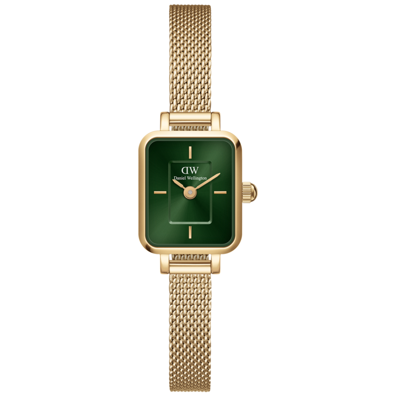 Montre DANIEL WELLINGTON pour femme en AcierAcier en forme de rectangulaire, fonctionnalités : 3 ATM - DW.DW00100653