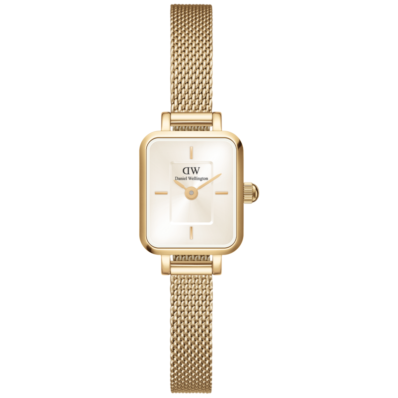 Montre DANIEL WELLINGTON pour femme en AcierAcier en forme de rectangulaire, fonctionnalités : 3 ATM - DW.DW00100656