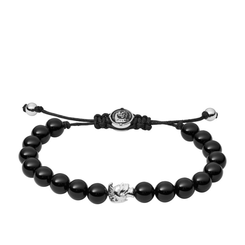Bracelet DIESEL pour homme en Acier serti de perle de synthèse - taille : #null# - DX1070040